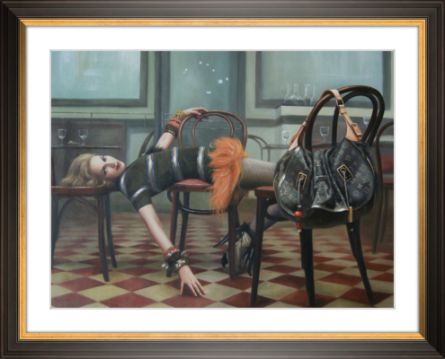 peinture huile reproduction photo