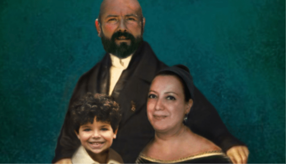 retrato de la familia real